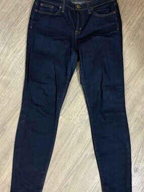 Toothpick Dark Wash Skinny Jeans Women’s Cotton Blend Stretch